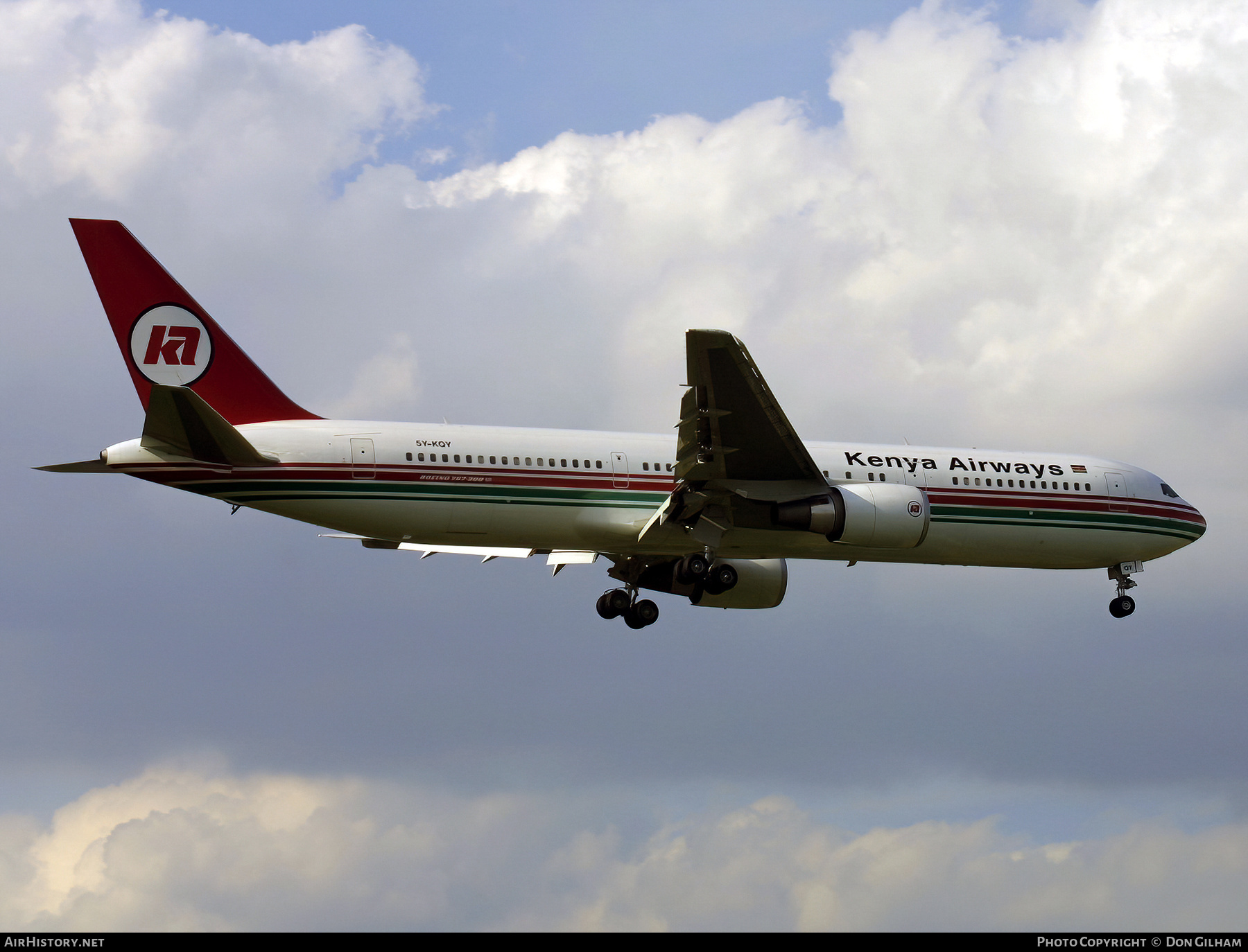 Aircraft Photo of 5Y-KQY | Boeing 767-36N/ER | Kenya Airways | AirHistory.net #327538