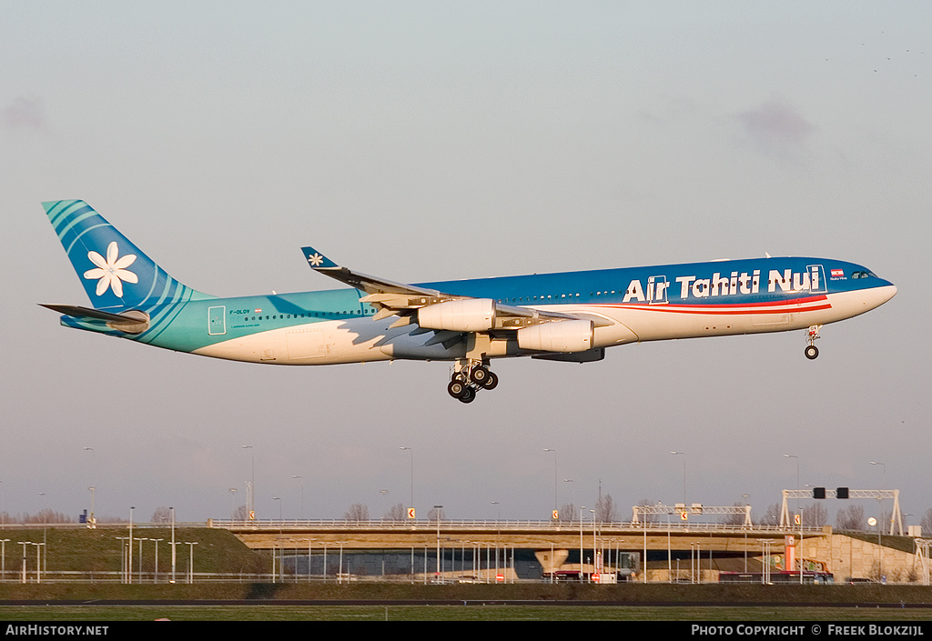 Aircraft Photo of F-OLOV | Airbus A340-313 | Air Tahiti Nui | AirHistory.net #327547