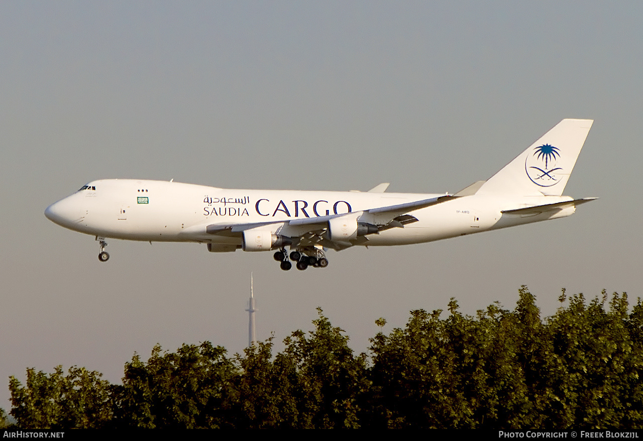 Aircraft Photo of TF-AMQ | Boeing 747-412F/SCD | Saudia - Saudi Arabian Airlines Cargo | AirHistory.net #327560