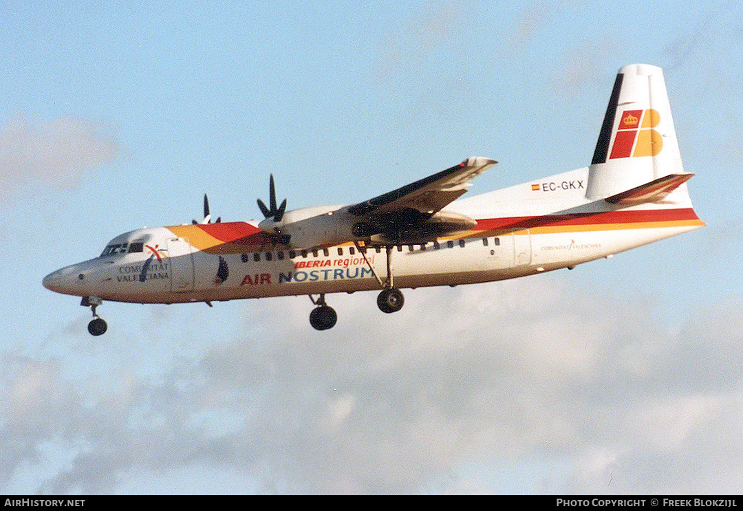 Aircraft Photo of EC-GKX | Fokker 50 | Air Nostrum | AirHistory.net #327572