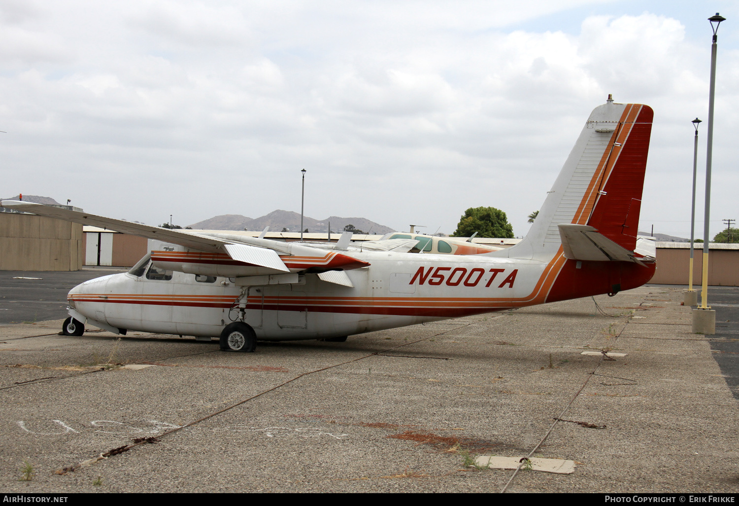 Aircraft Photo of N500TA | Aero Commander 500A Commander | AirHistory.net #327606