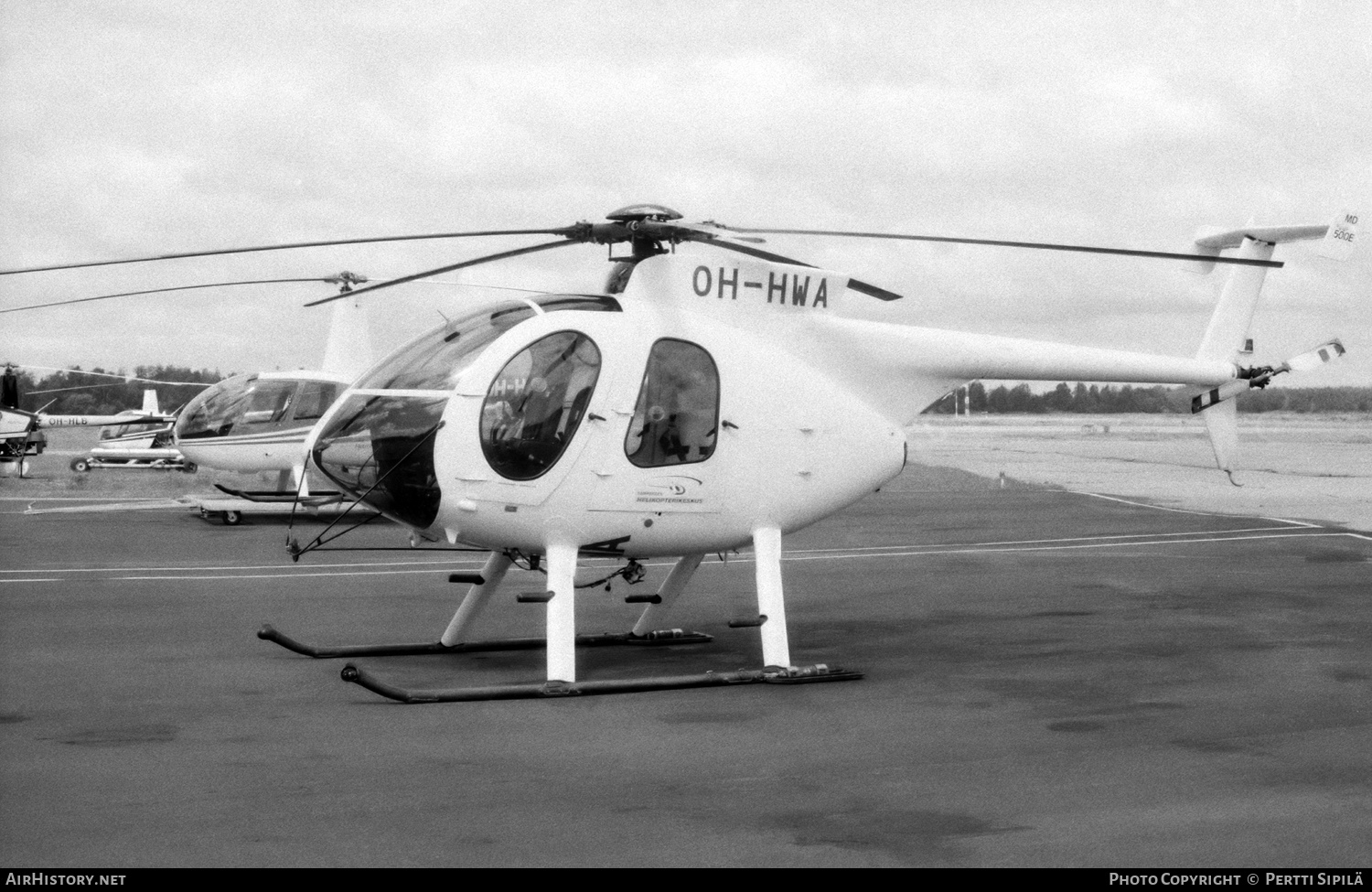 Aircraft Photo of OH-HWA | MD Helicopters MD-500E (369E) | Tampereen Helikopterikeskus | AirHistory.net #327676