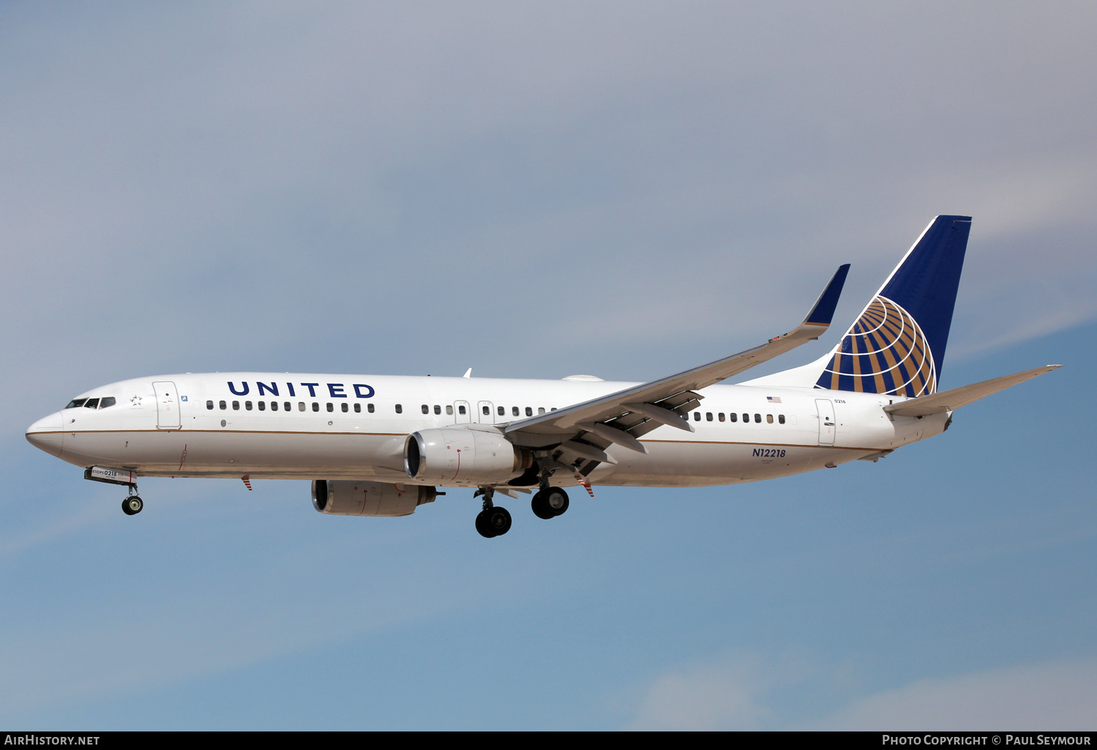 Aircraft Photo of N12218 | Boeing 737-824 | United Airlines | AirHistory.net #327688