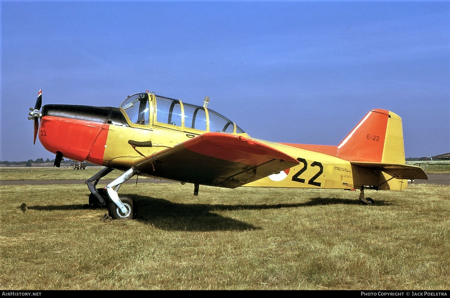 Aircraft Photo of E-22 | Fokker S.11-1 Instructor | Netherlands - Air Force | AirHistory.net #327693