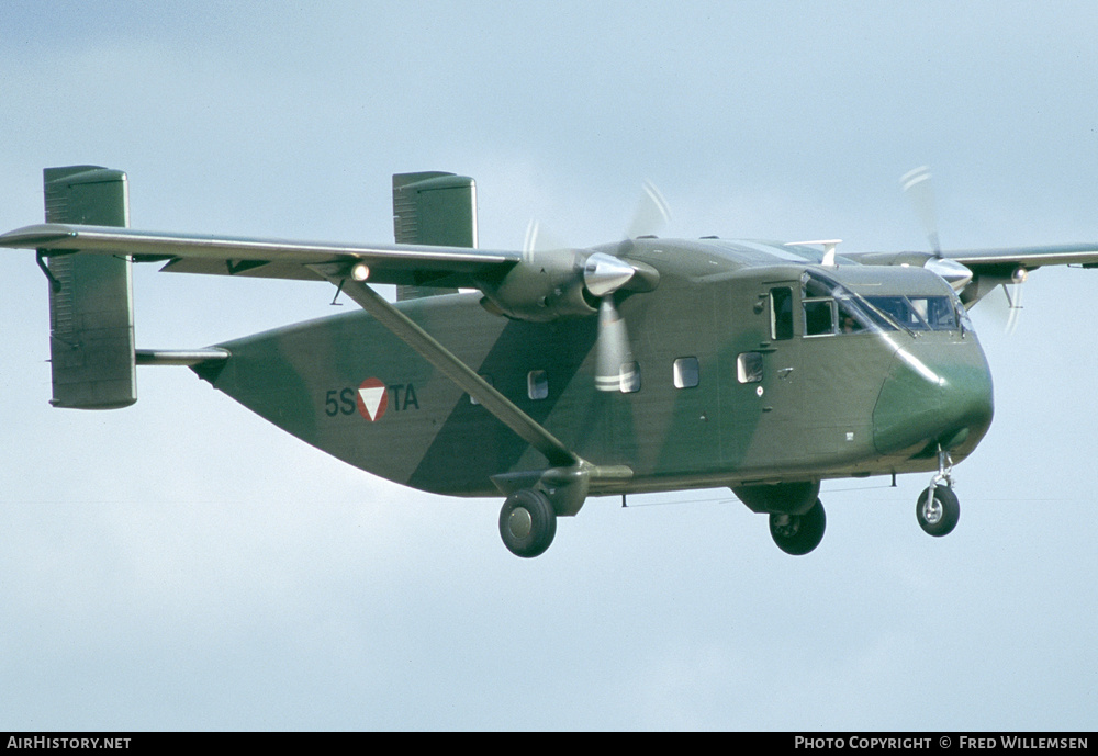 Aircraft Photo of 5S-TA | Short SC.7 Skyvan 3M-400 | Austria - Air Force | AirHistory.net #327699