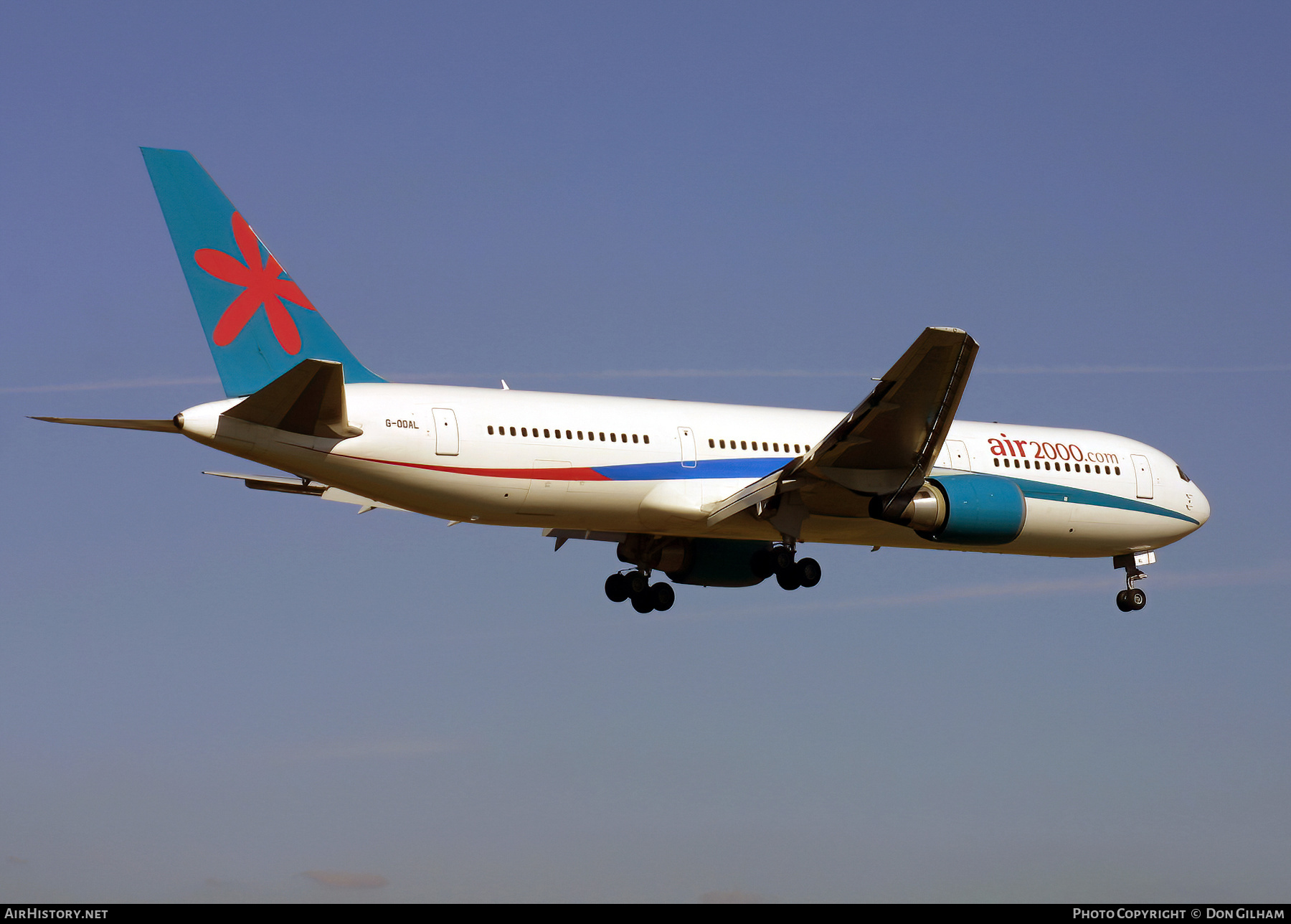 Aircraft Photo of G-OOAL | Boeing 767-38A/ER | Air 2000 | AirHistory.net #327703