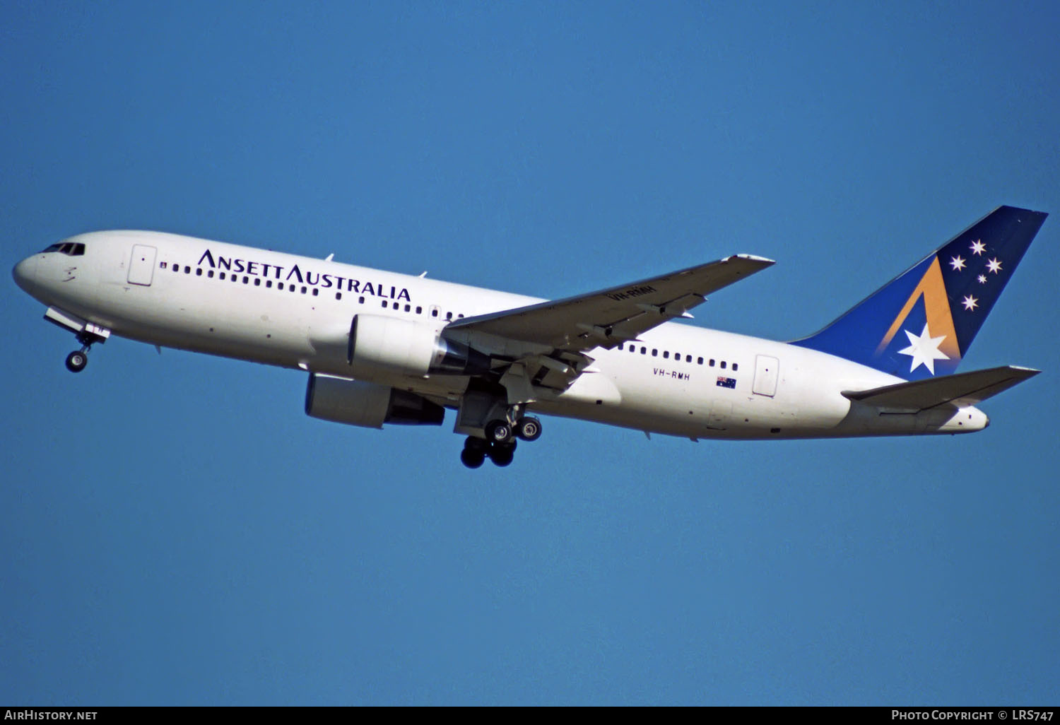 Aircraft Photo of VH-RMH | Boeing 767-277 | Ansett Australia | AirHistory.net #327743