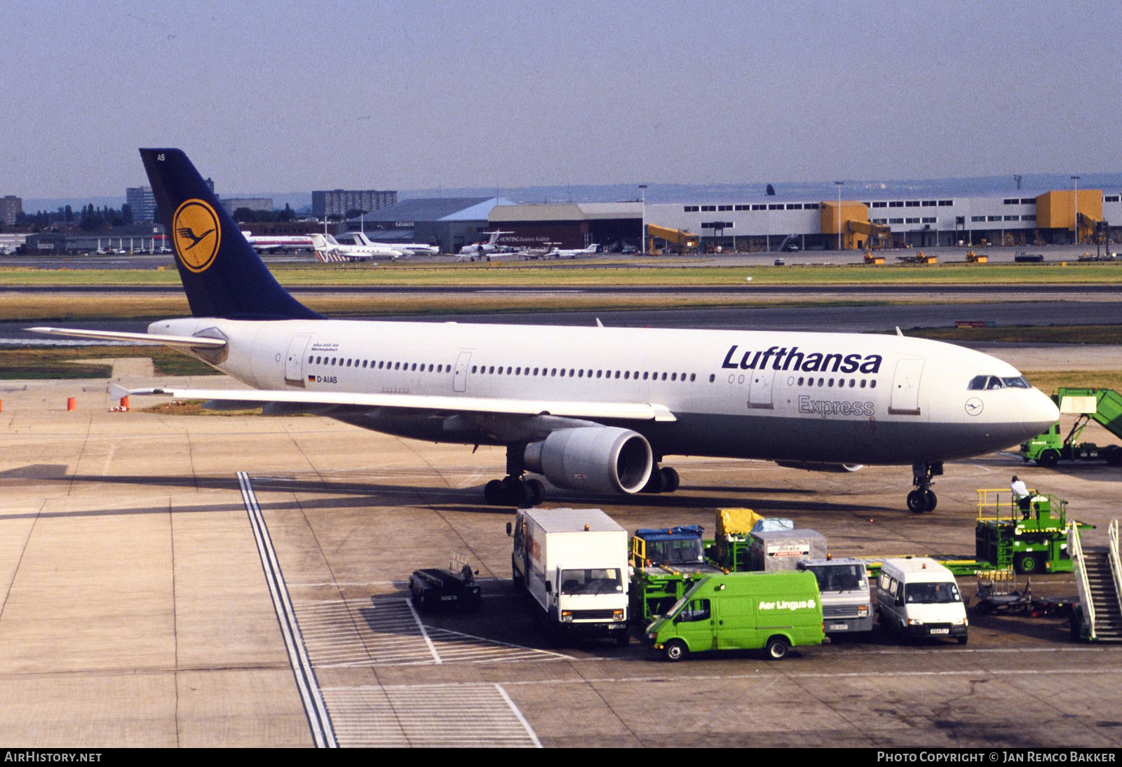 Aircraft Photo of D-AIAS | Airbus A300B4-603 | Lufthansa Express | AirHistory.net #327751