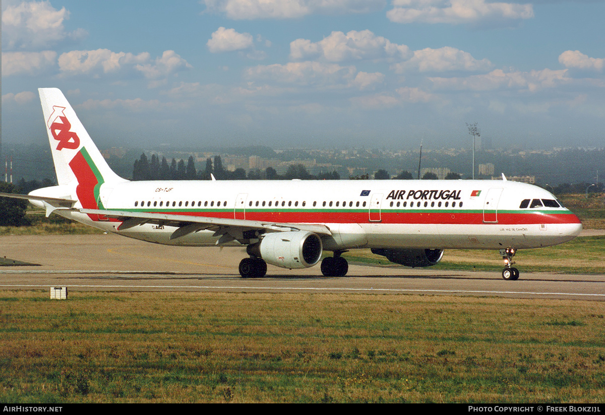 Aircraft Photo of CS-TJF | Airbus A321-211 | TAP Air Portugal | AirHistory.net #327800