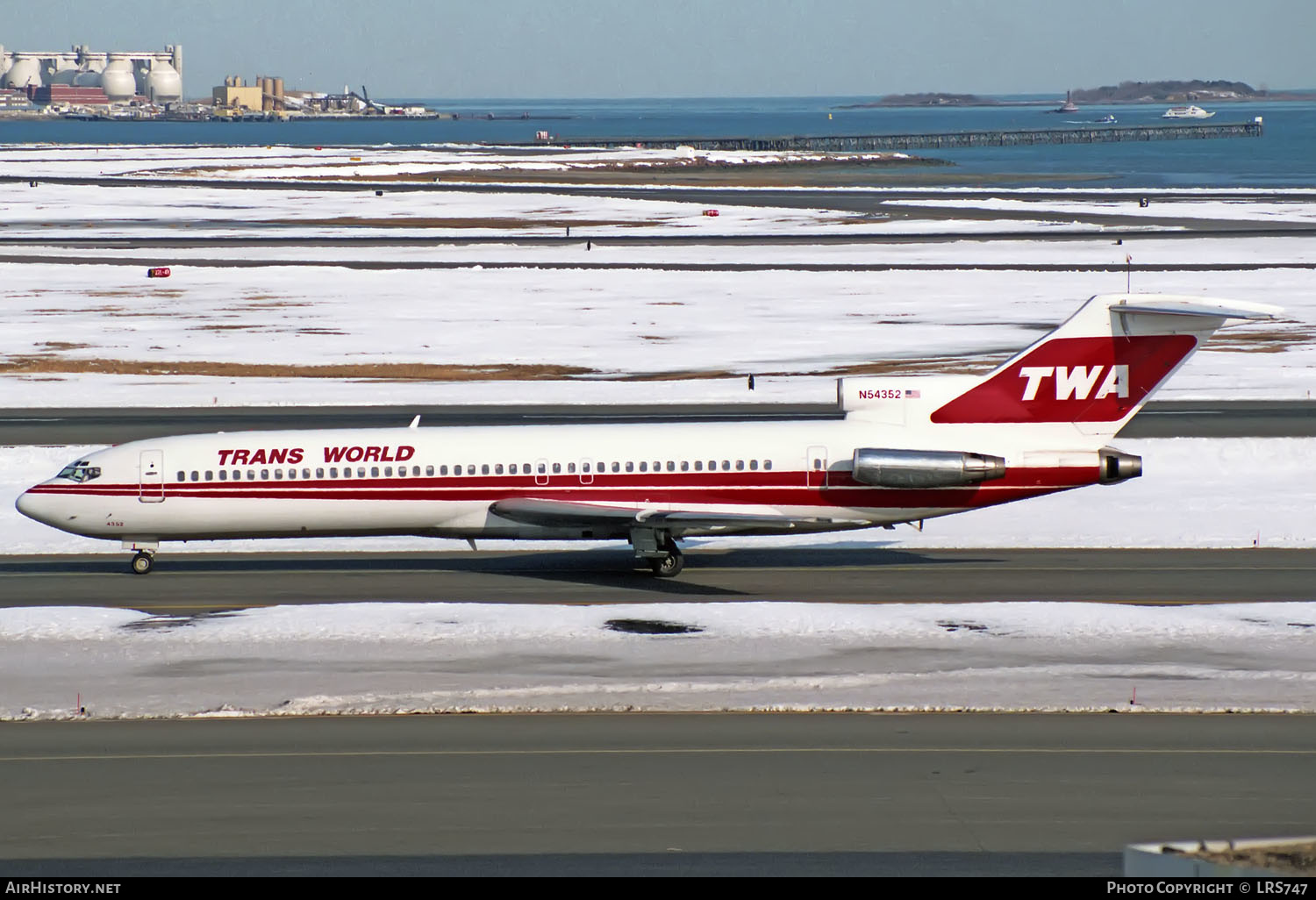 Aircraft Photo of N54352 | Boeing 727-231/Adv | Trans World Airlines - TWA | AirHistory.net #327803