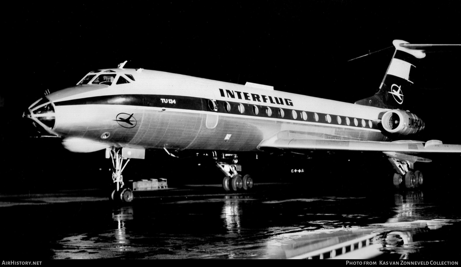 Aircraft Photo of DM-SCA | Tupolev Tu-134 | Interflug | AirHistory.net #327810