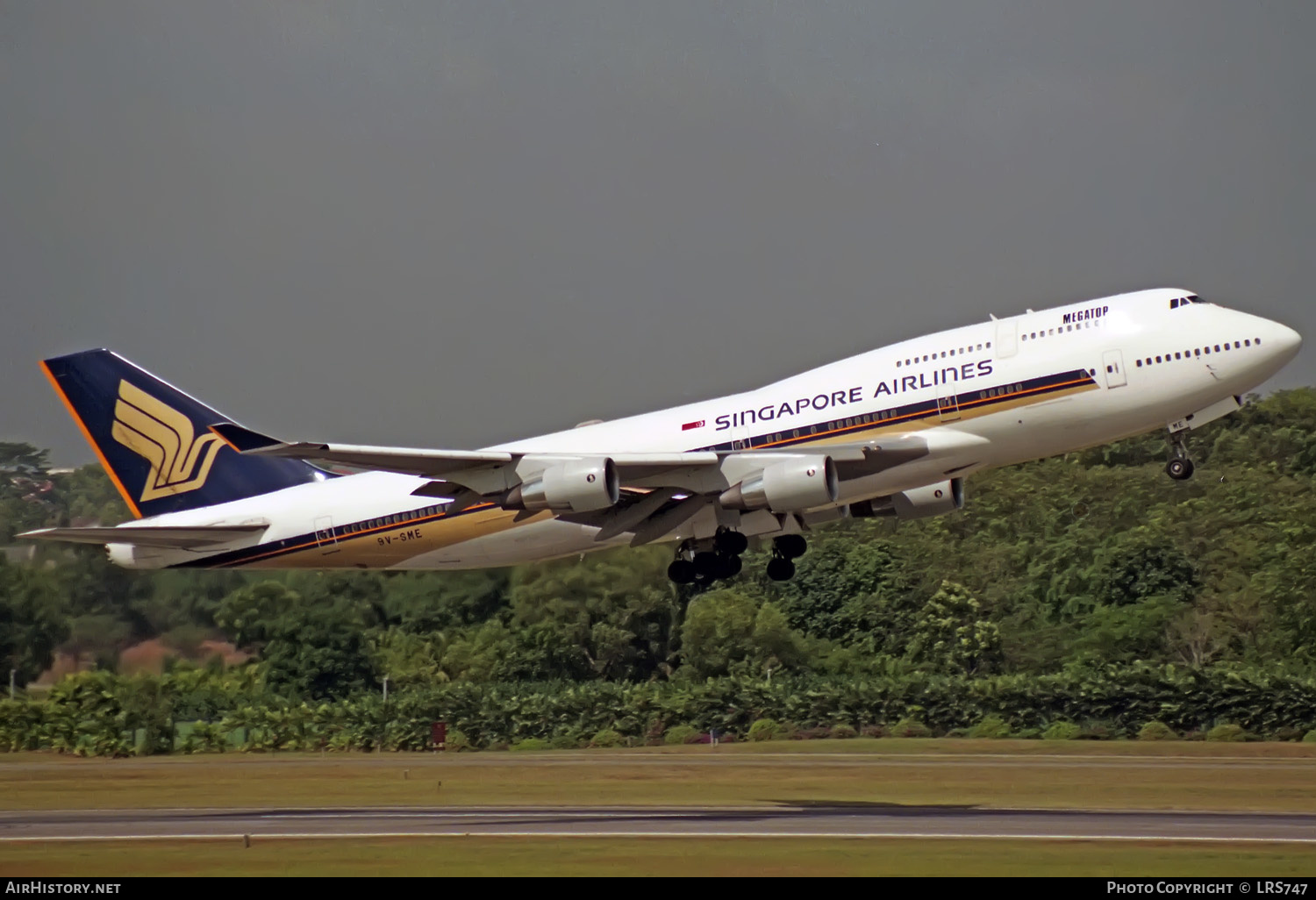 Aircraft Photo of 9V-SME | Boeing 747-412 | Singapore Airlines | AirHistory.net #327827