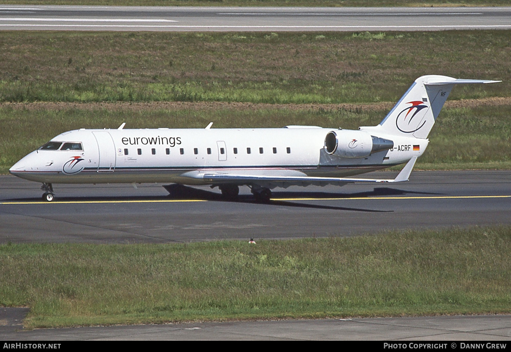 Aircraft Photo of D-ACRF | Bombardier CRJ-200ER (CL-600-2B19) | Eurowings | AirHistory.net #327830