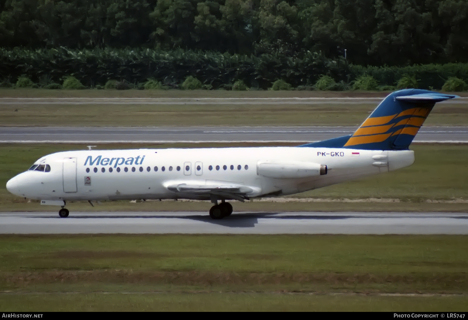 Aircraft Photo of PK-GKO | Fokker F28-4000 Fellowship | Merpati Nusantara Airlines | AirHistory.net #327832