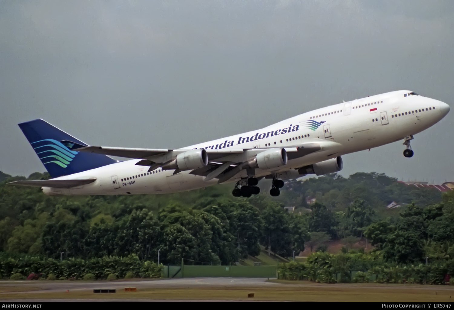 Aircraft Photo of PK-GSH | Boeing 747-4U3 | Garuda Indonesia | AirHistory.net #327836