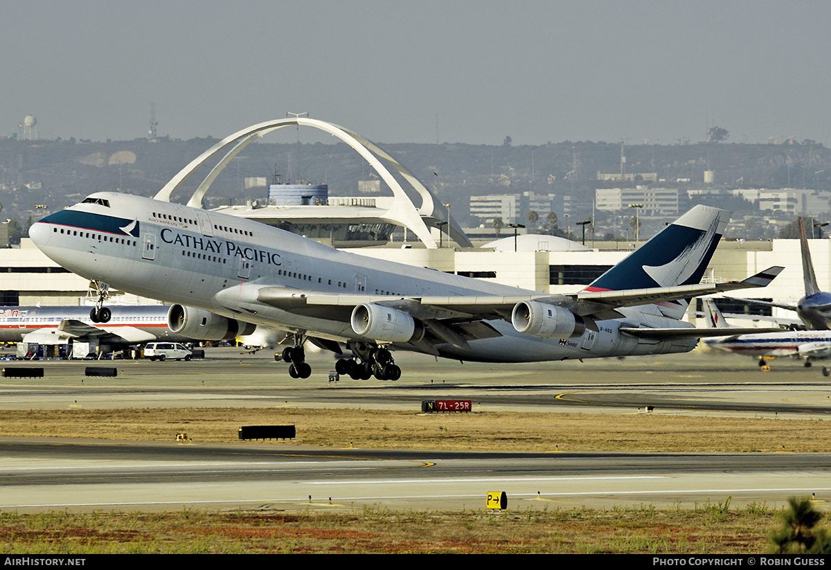 Aircraft Photo of B-HOS | Boeing 747-467 | Cathay Pacific Airways | AirHistory.net #327838