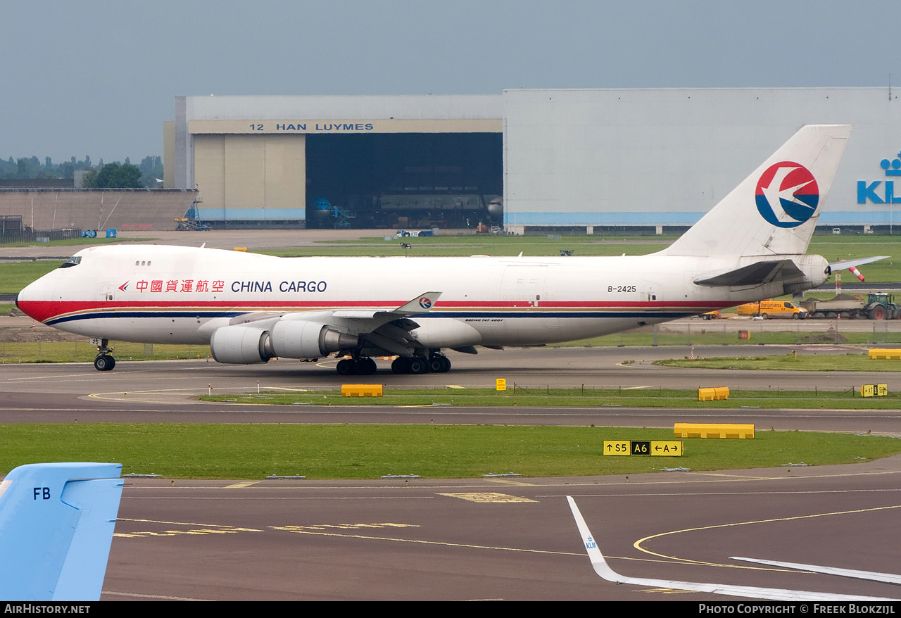 Aircraft Photo of B-2425 | Boeing 747-40BF/ER/SCD | China Cargo Airlines | AirHistory.net #327842