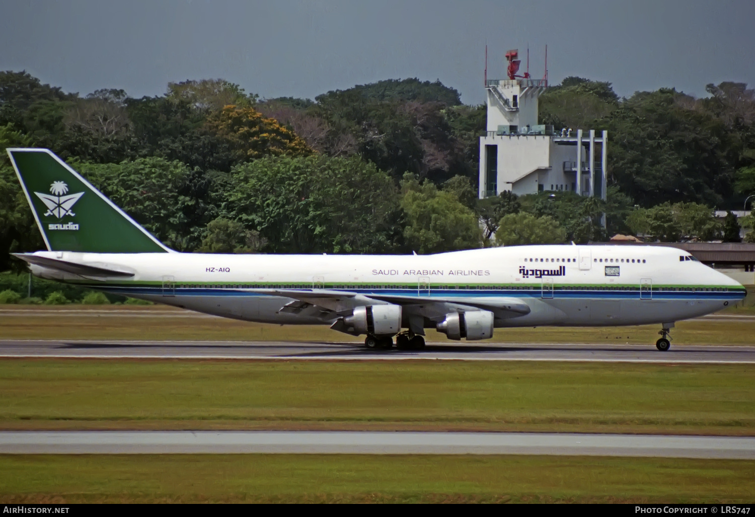 Aircraft Photo of HZ-AIQ | Boeing 747-368 | Saudia - Saudi Arabian Airlines | AirHistory.net #327845