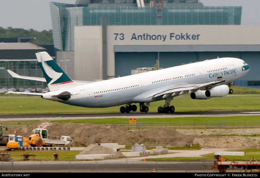 Aircraft Photo of B-HXI | Airbus A340-313 | Cathay Pacific Airways | AirHistory.net #327849