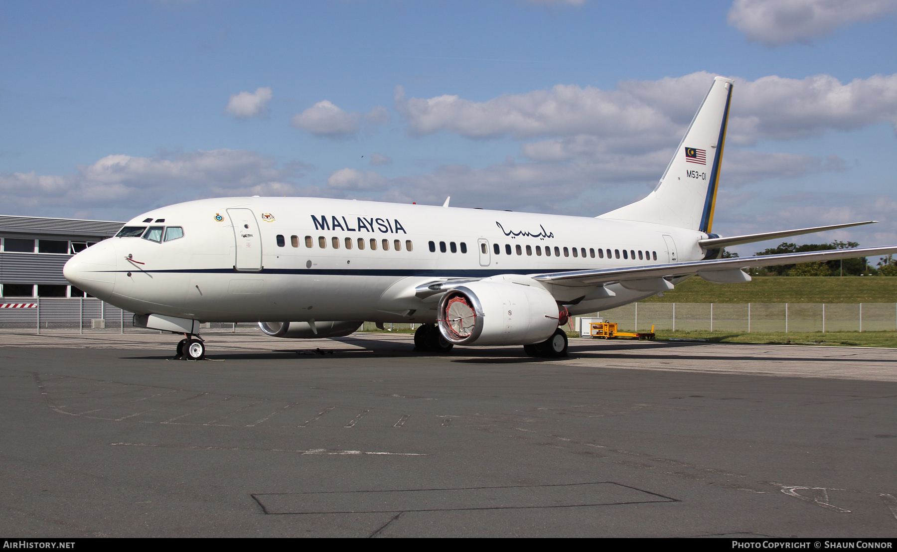 Aircraft Photo of M53-01 | Boeing 737-7H6 BBJ | Malaysia - Air Force | AirHistory.net #327856