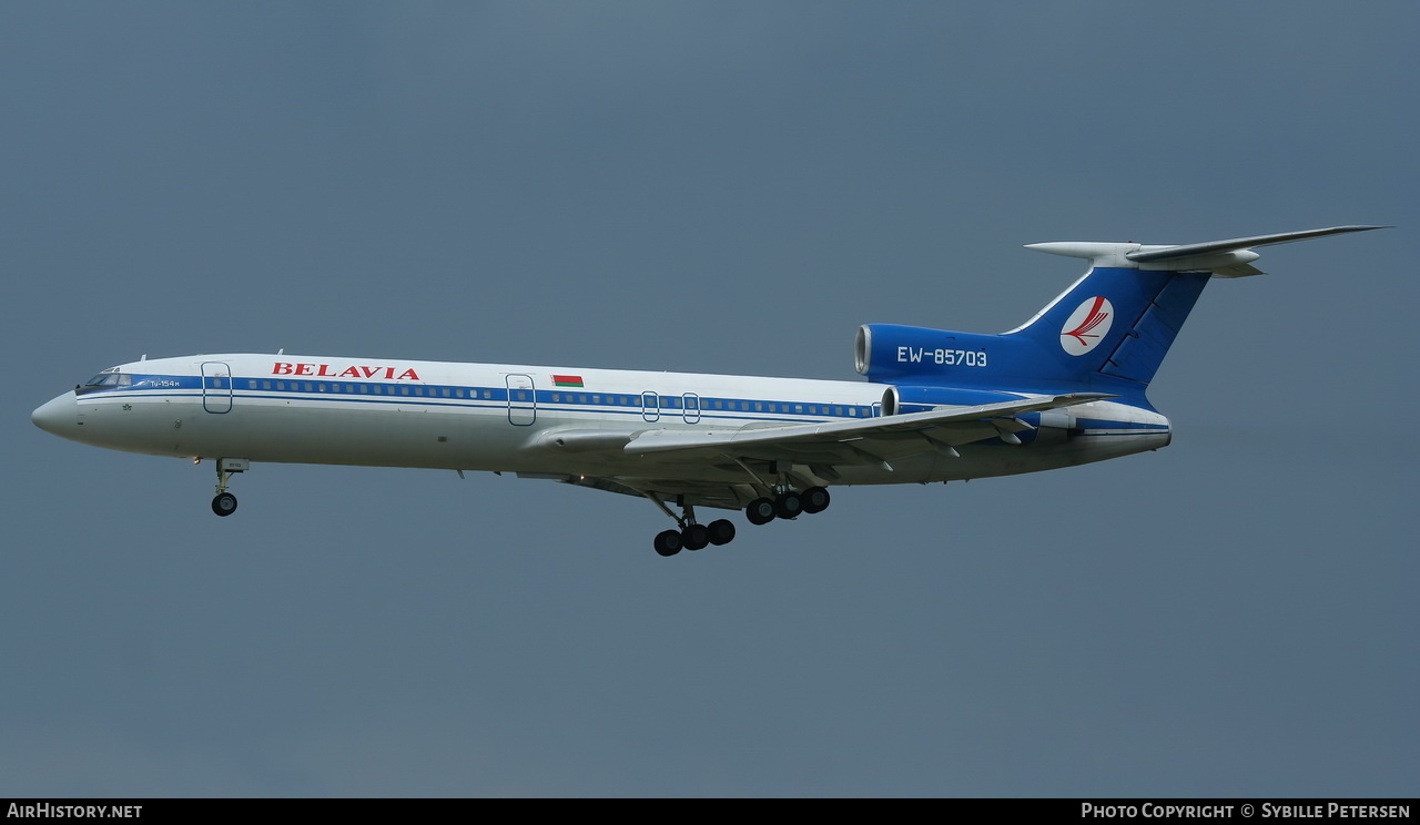 Aircraft Photo of EW-85703 | Tupolev Tu-154M | Belavia | AirHistory.net #327892