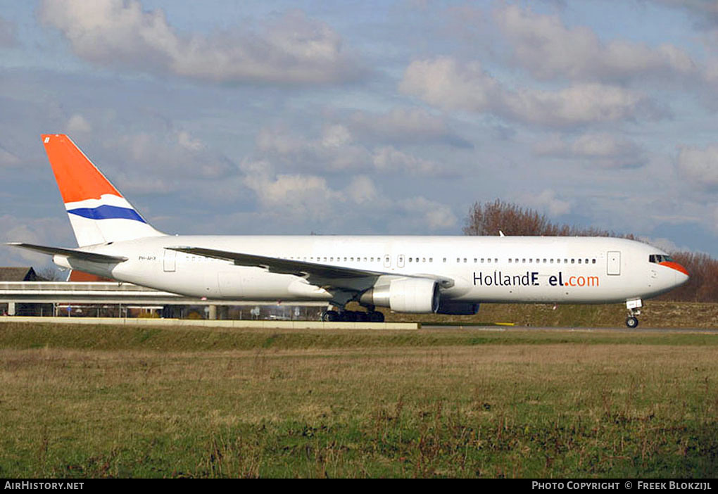 Aircraft Photo of PH-AHX | Boeing 767-383/ER | HollandExel | AirHistory.net #327894