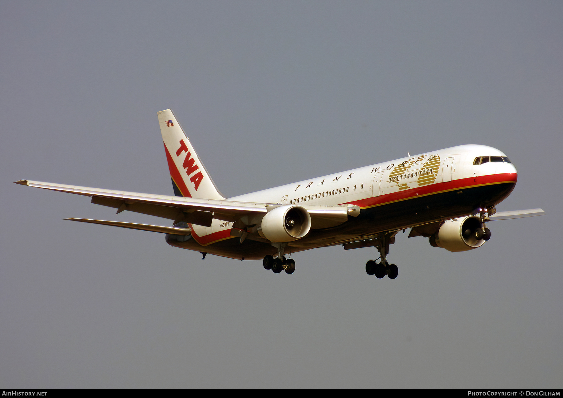 Aircraft Photo of N639TW | Boeing 767-3Y0/ER | Trans World Airlines - TWA | AirHistory.net #327898