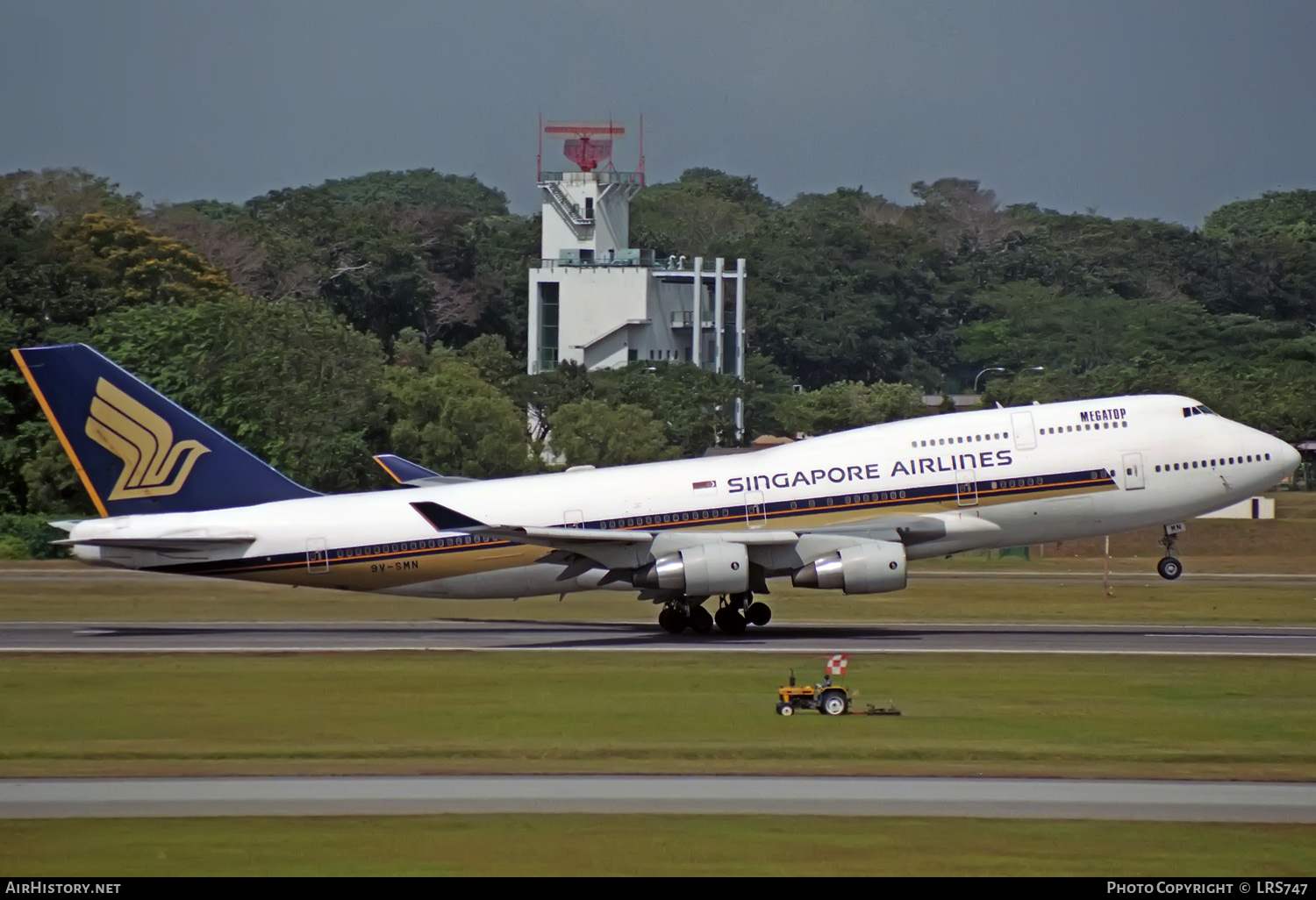Aircraft Photo of 9V-SMN | Boeing 747-412 | Singapore Airlines | AirHistory.net #327907