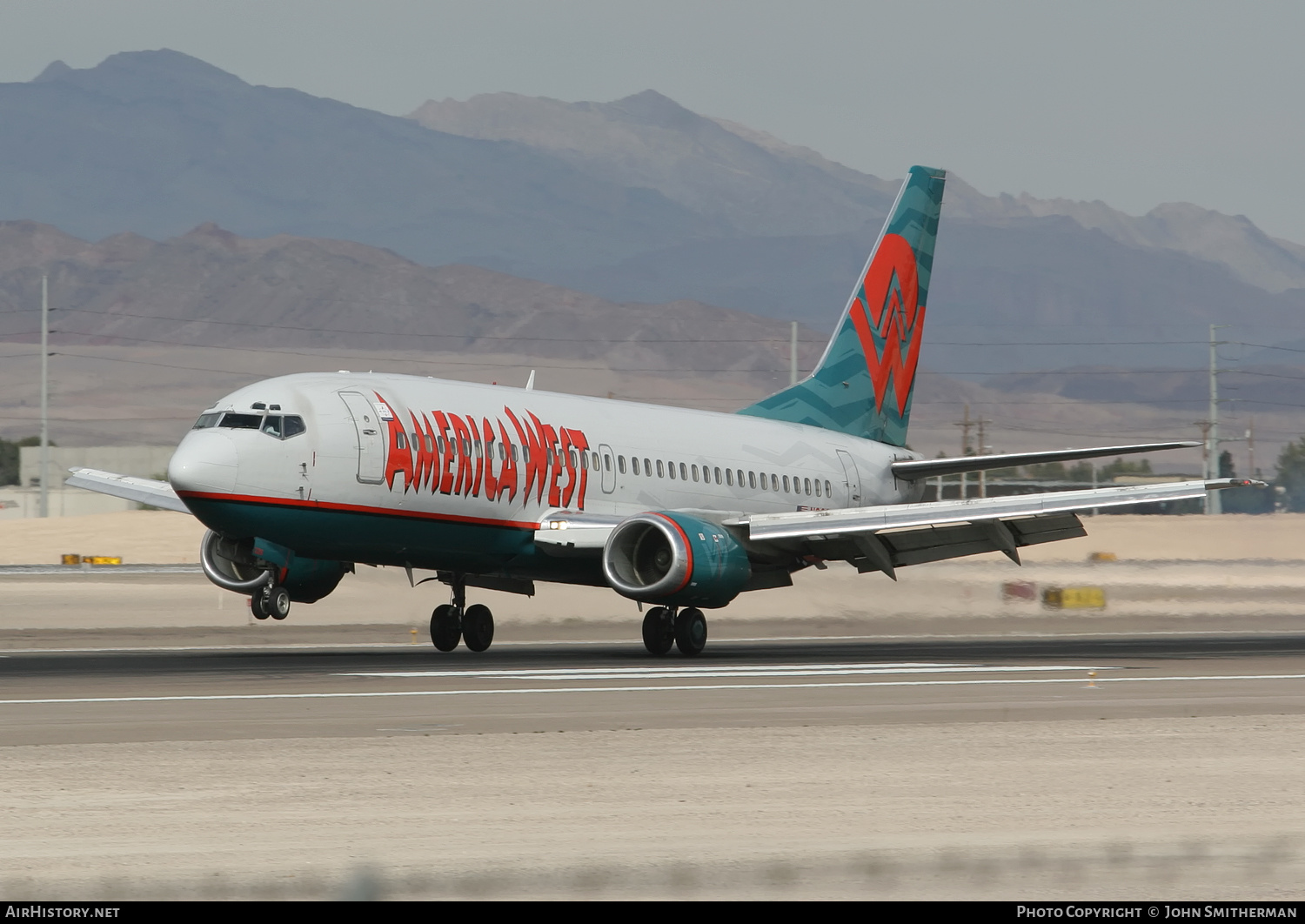 Aircraft Photo of N326AW | Boeing 737-301 | America West Airlines | AirHistory.net #327912