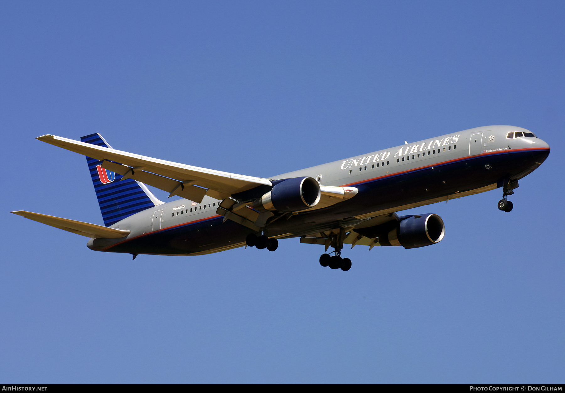 Aircraft Photo of N646UA | Boeing 767-322/ER | United Airlines | AirHistory.net #327918