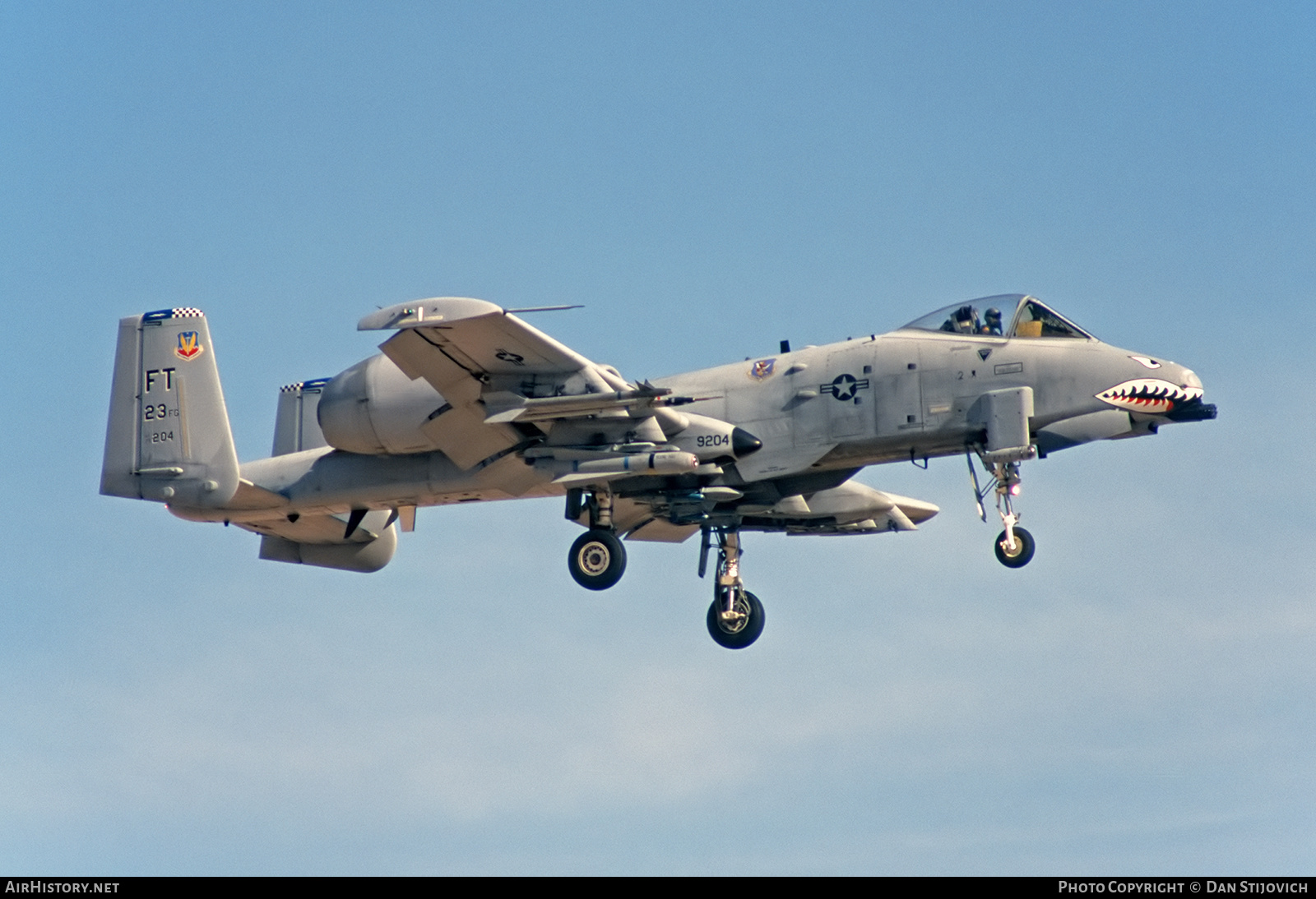 Aircraft Photo of 79-0204 / AF79-204 | Fairchild A-10A Thunderbolt II | USA - Air Force | AirHistory.net #327956