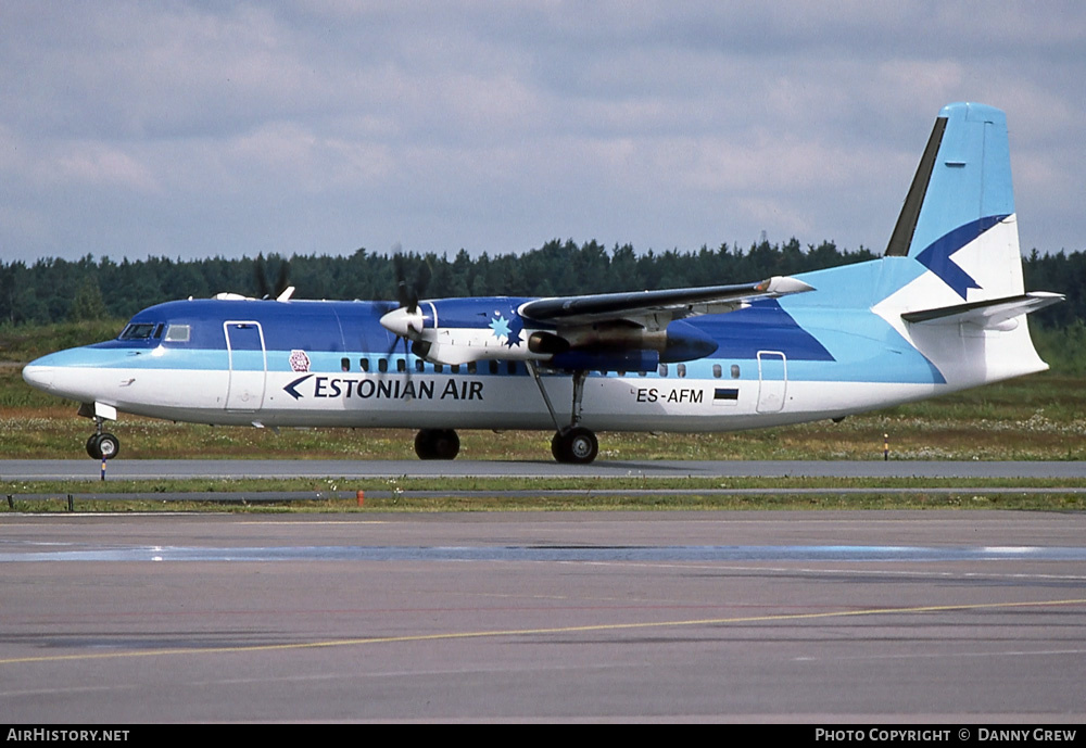 Aircraft Photo of ES-AFM | Fokker 50 | Estonian Air | AirHistory.net #327963