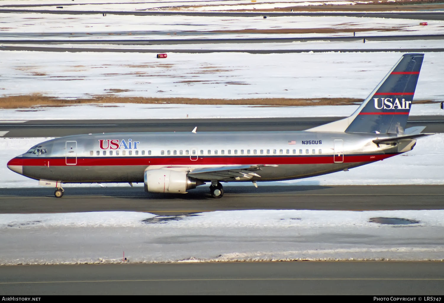 Aircraft Photo of N350US | Boeing 737-301 | USAir | AirHistory.net #327966