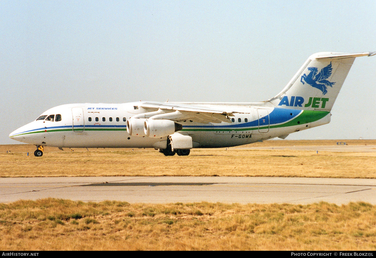 Aircraft Photo of F-GOMA | British Aerospace BAe-146-200QC | Air Jet | AirHistory.net #327977