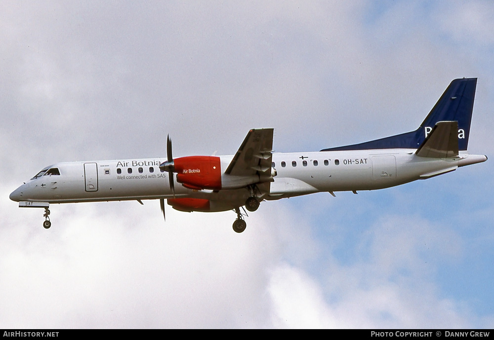 Aircraft Photo of OH-SAT | Saab 2000 | Air Botnia | AirHistory.net #327985