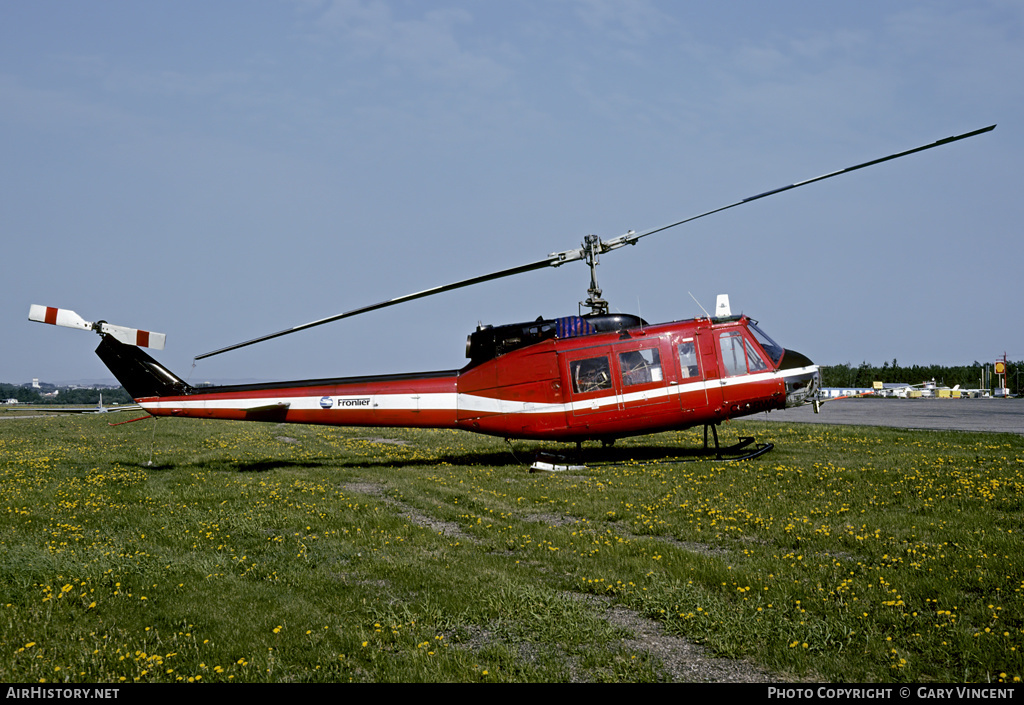 Aircraft Photo of C-GRWK | Bell 205A-1 | Frontier Helicopters | AirHistory.net #328006