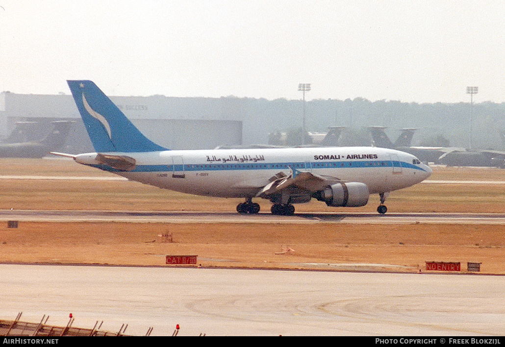 Aircraft Photo of F-ODSV | Airbus A310-304 | Somali Airlines | AirHistory.net #328024
