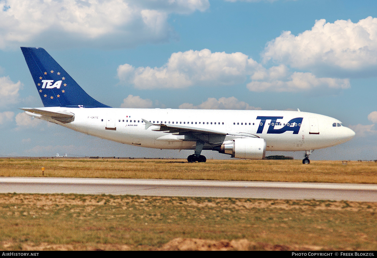 Aircraft Photo of F-GKTE | Airbus A310-304 | TEA - Trans European Airways | AirHistory.net #328030
