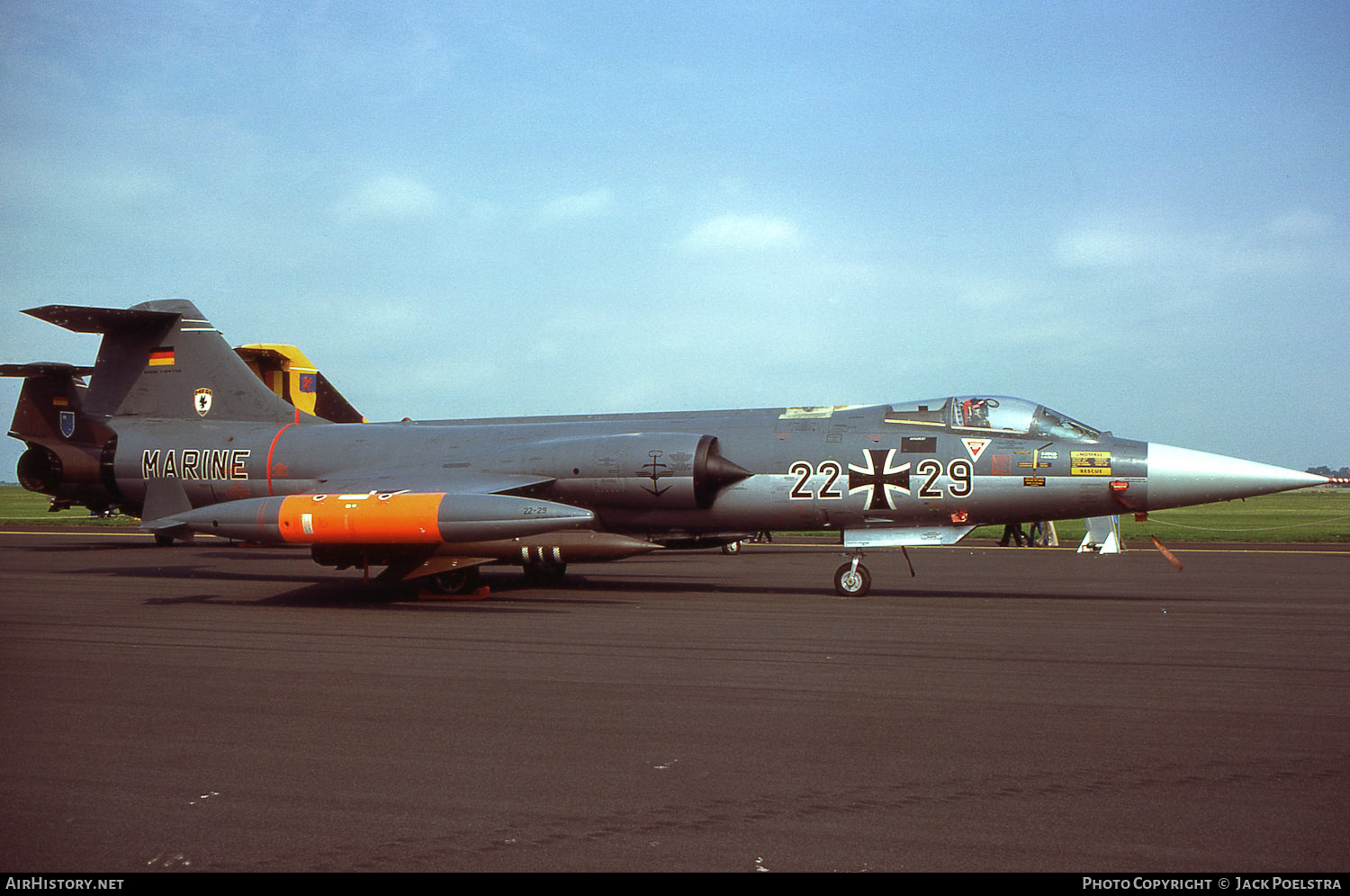 Aircraft Photo of 2229 | Lockheed F-104G Starfighter | Germany - Navy | AirHistory.net #328035