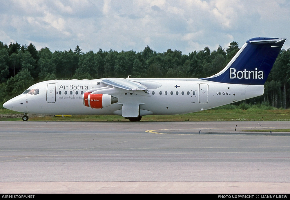 Aircraft Photo of OH-SAL | BAE Systems Avro 146-RJ85 | Air Botnia | AirHistory.net #328043