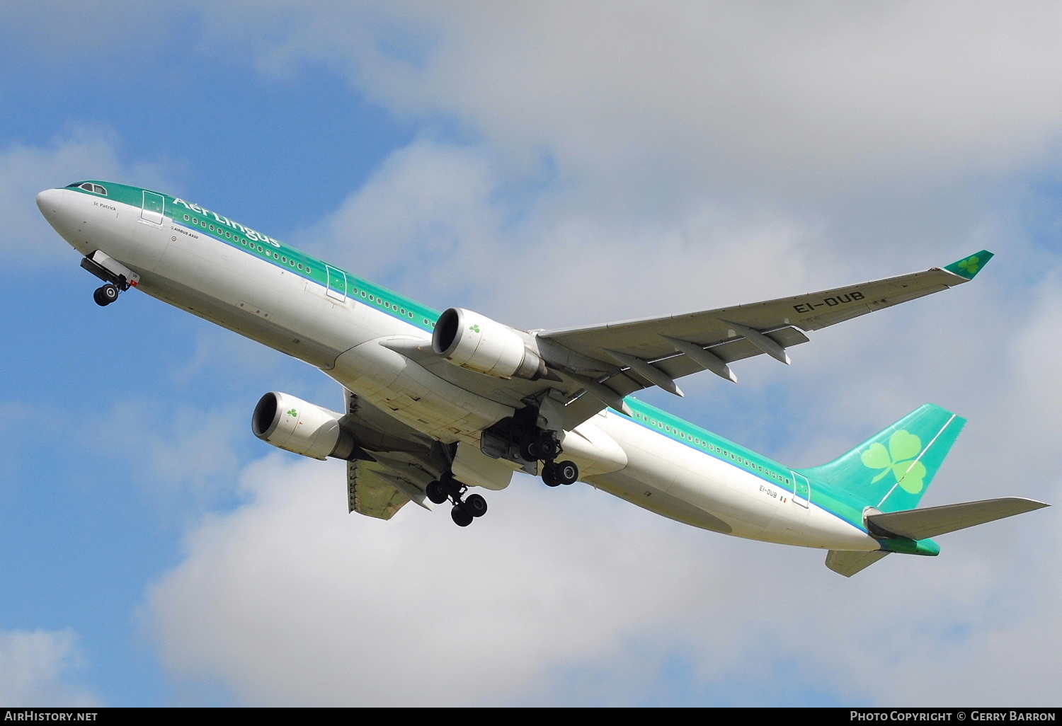Aircraft Photo of EI-DUB | Airbus A330-301 | Aer Lingus | AirHistory.net #328057