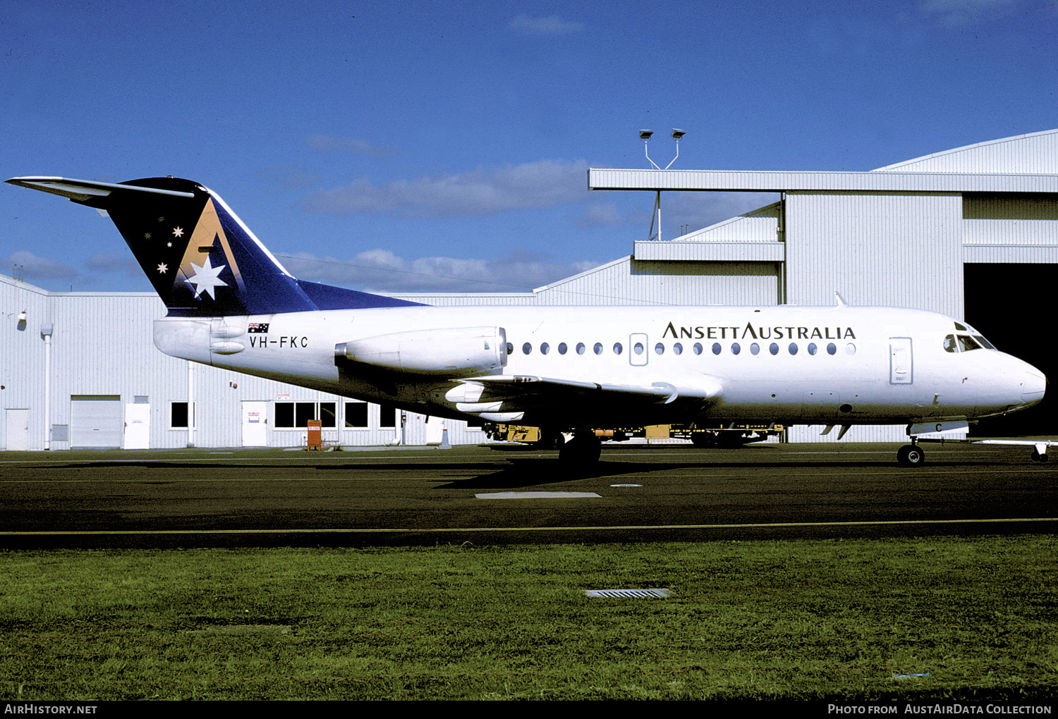 Aircraft Photo of VH-FKC | Fokker F28-1000 Fellowship | Ansett Australia | AirHistory.net #328070