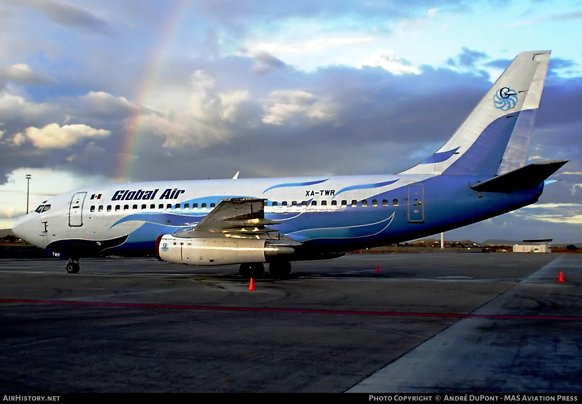 Aircraft Photo of XA-TWR | Boeing 737-2H4/Adv | Global Air | AirHistory.net #328072