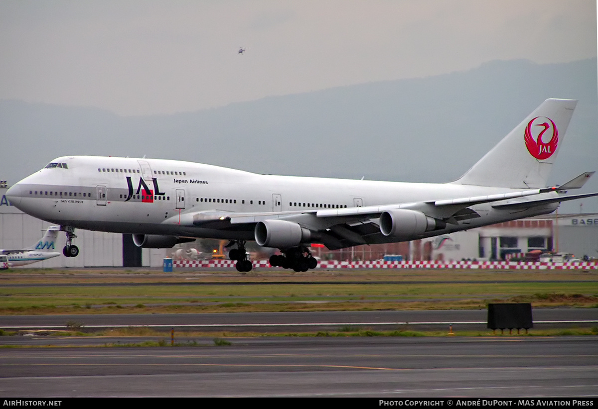 Aircraft Photo of JA8921 | Boeing 747-446 | Japan Airlines - JAL | AirHistory.net #328073