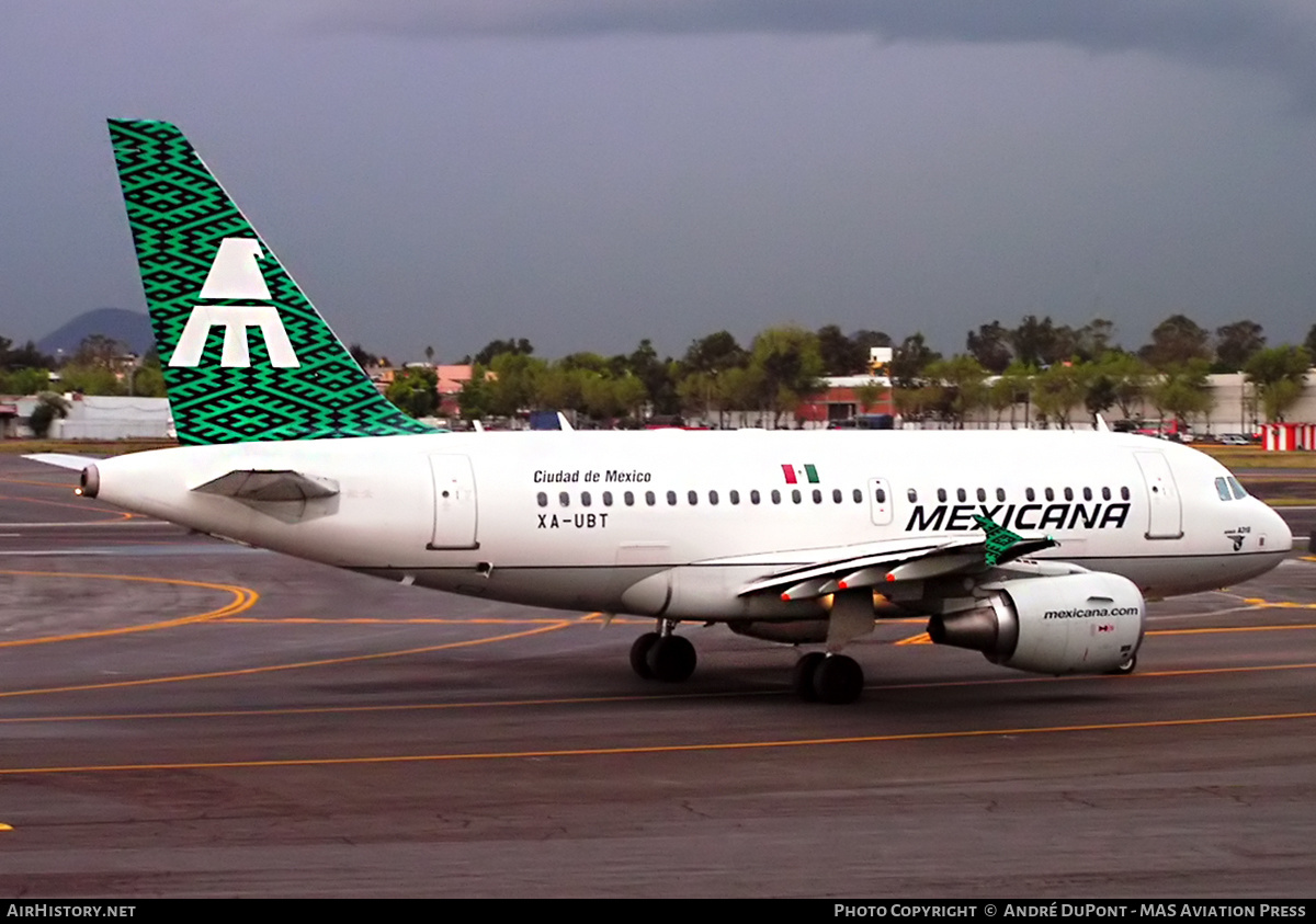 Aircraft Photo of XA-UBT | Airbus A318-111 | Mexicana | AirHistory.net #328080