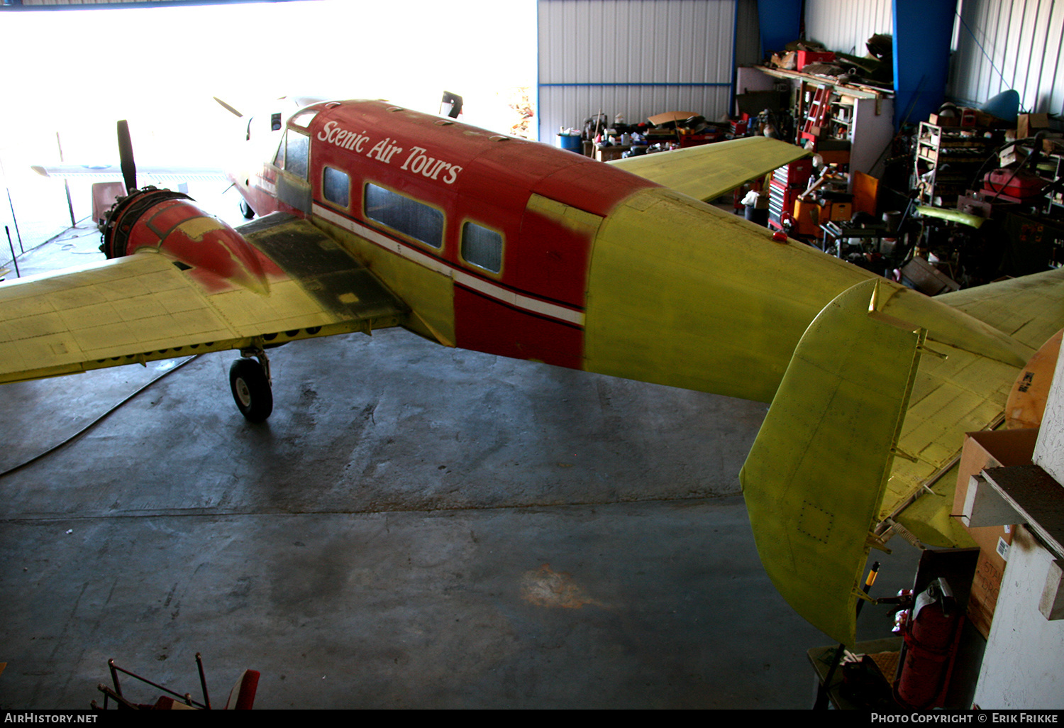 Aircraft Photo of N1850 | Beech E18S/Tri-Gear | Scenic Air Tours | AirHistory.net #328095