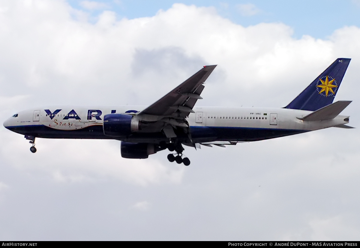 Aircraft Photo of PP-VRC | Boeing 777-236/ER | Varig | AirHistory.net #328096