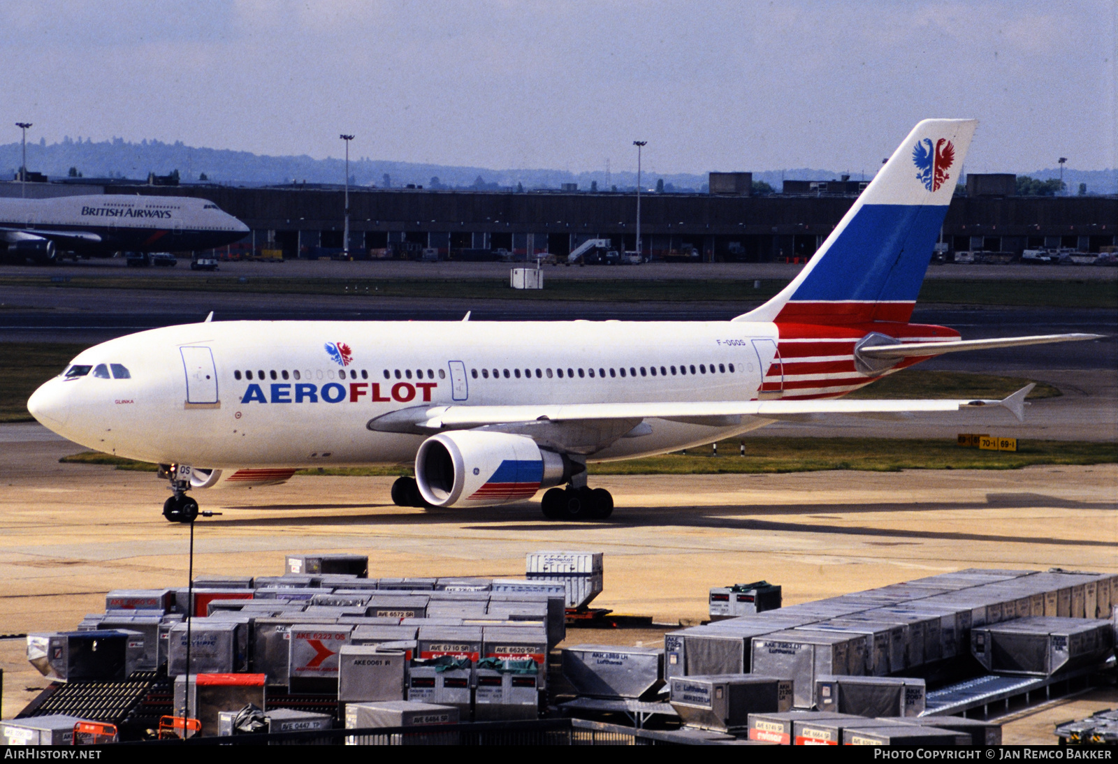 Aircraft Photo of F-OGQS | Airbus A310-308/ET | Aeroflot | AirHistory.net #328112