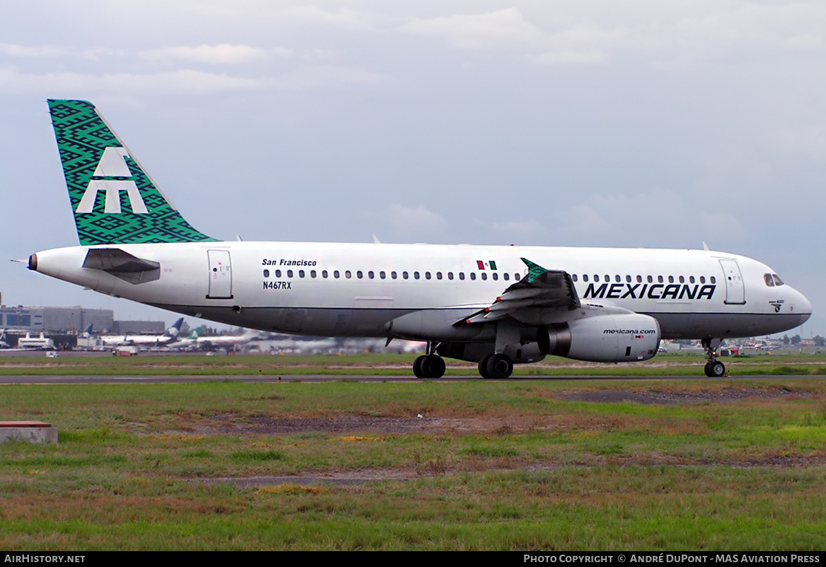 Aircraft Photo of N467RX | Airbus A320-231 | Mexicana | AirHistory.net #328115