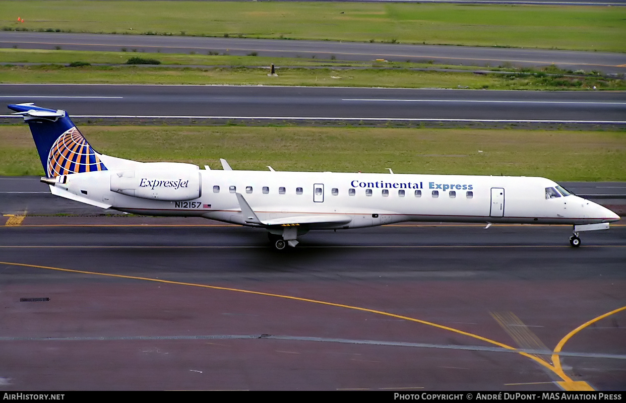 Aircraft Photo of N12157 | Embraer ERJ-145XR (EMB-145XR) | Continental Express | AirHistory.net #328120